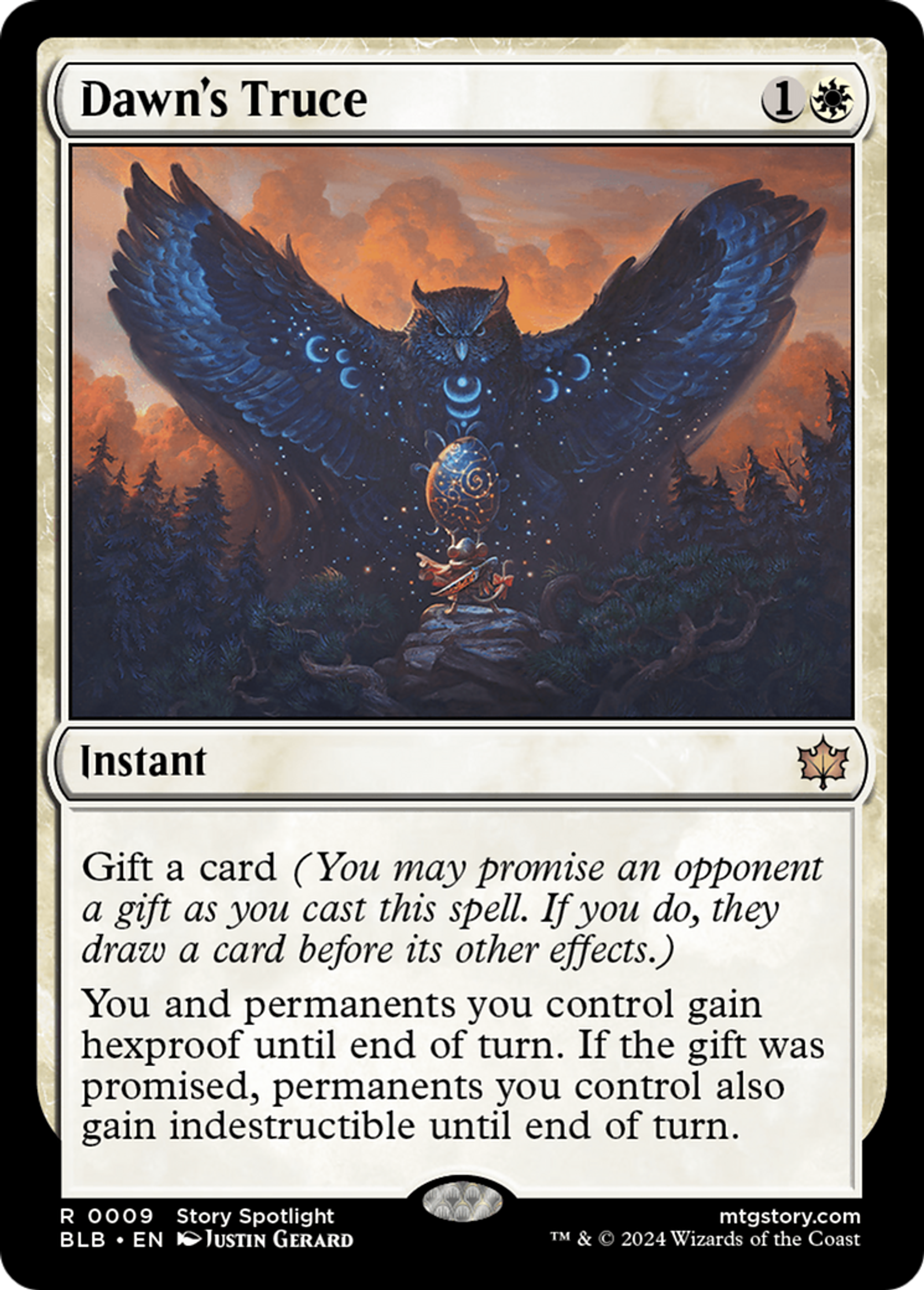 Dawn's Truce — Bloomburrow — Magic: The Gathering