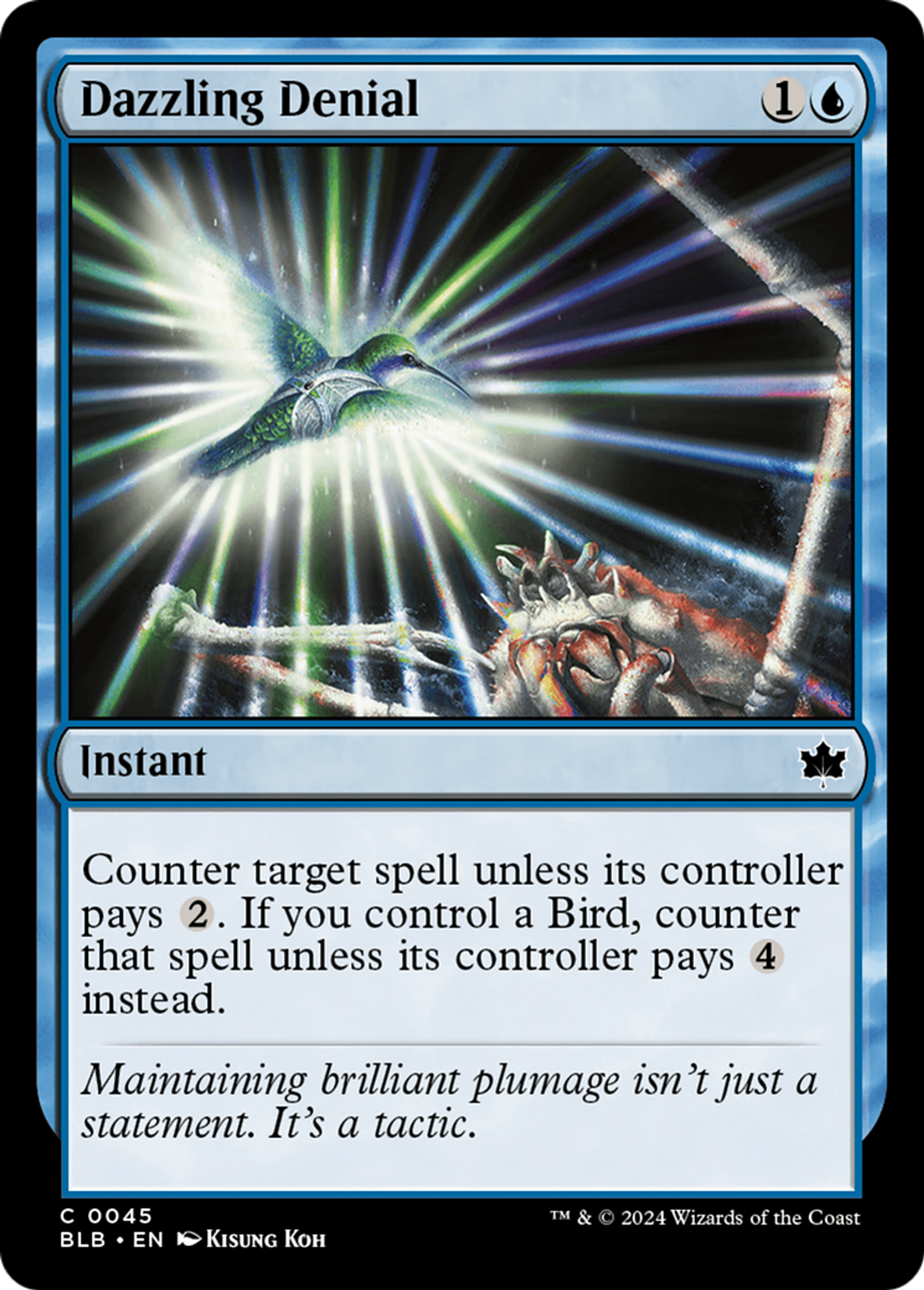 Déni éblouissant — Bloomburrow — Magic: The Gathering