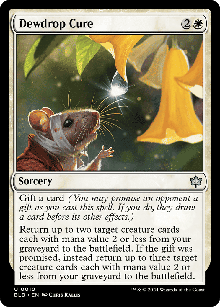 Dewdrop Cure — Bloomburrow — Magic: The Gathering