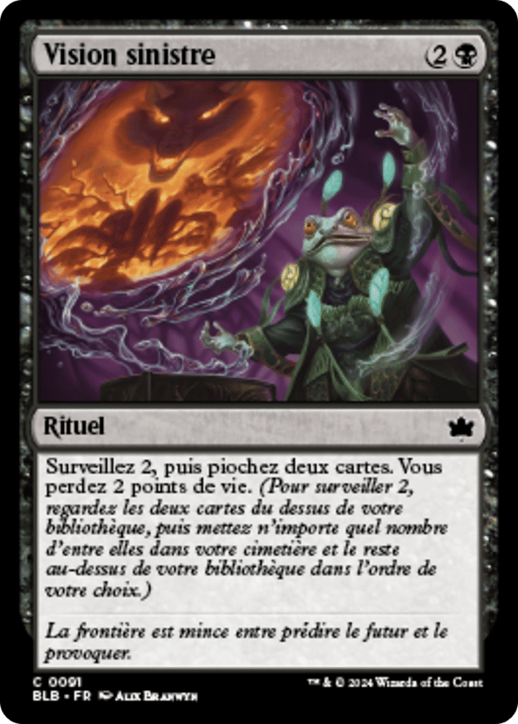 Vision sinistre — Bloomburrow — Magic: The Gathering