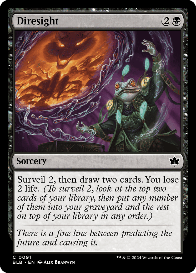 Diresight — Bloomburrow — Magic: The Gathering