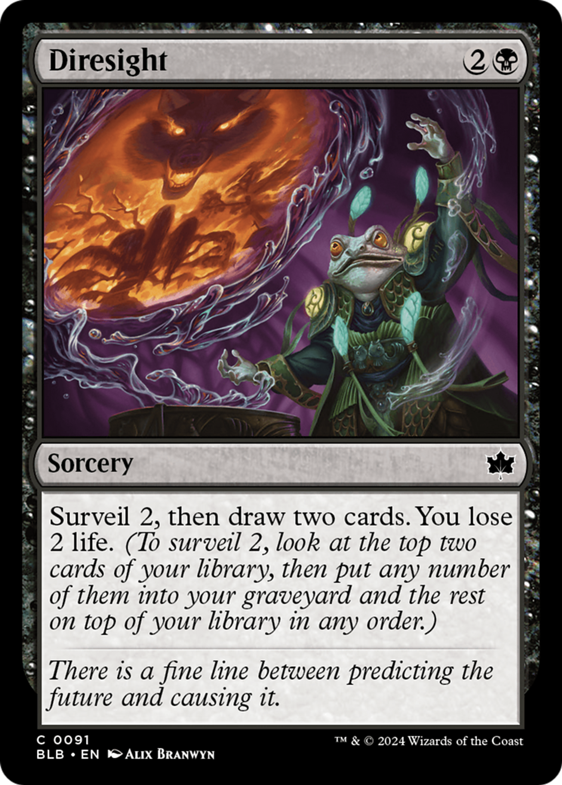 Vision sinistre — Bloomburrow — Magic: The Gathering