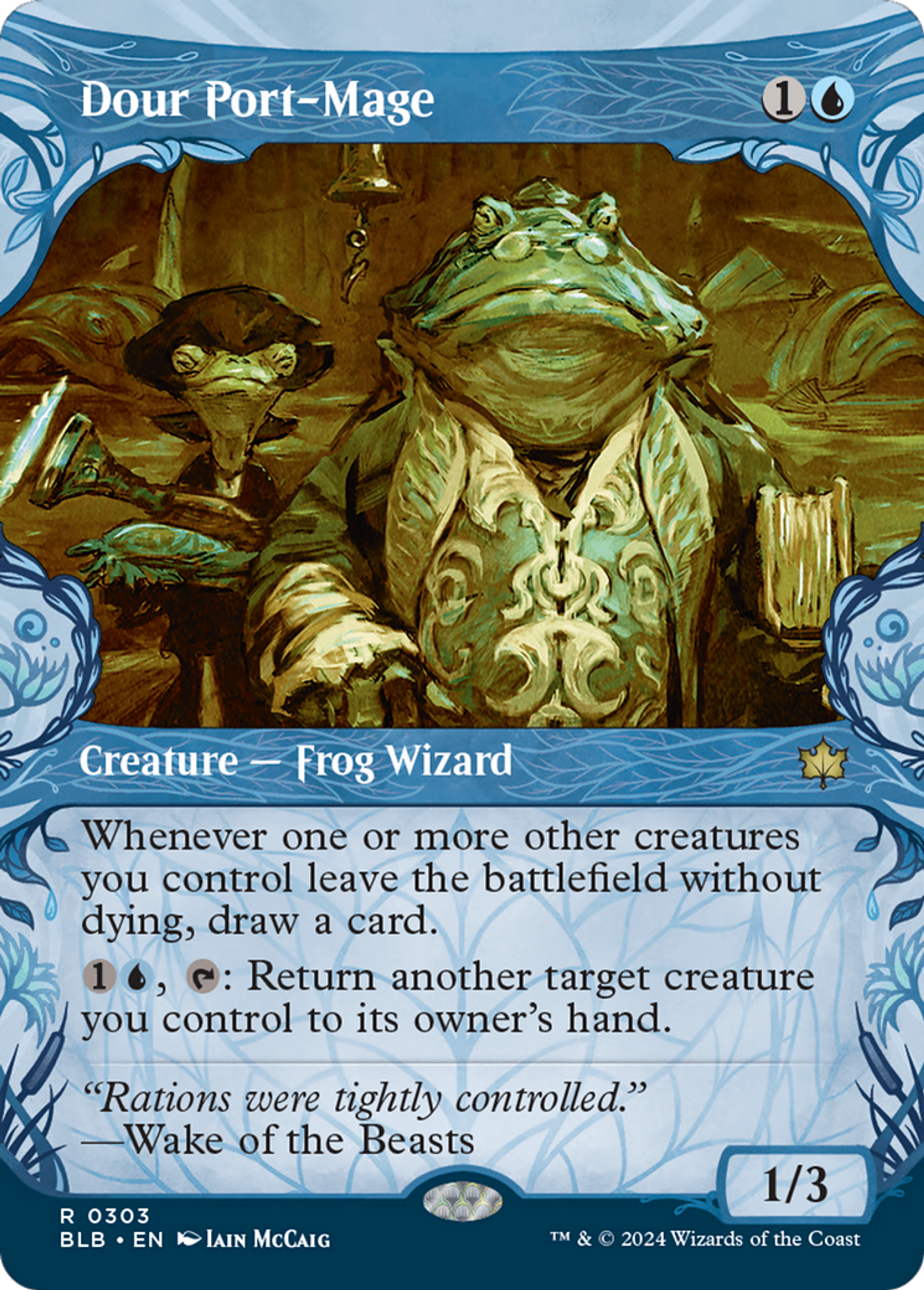 Dour Port-Mage — Bloomburrow — Magic: The Gathering