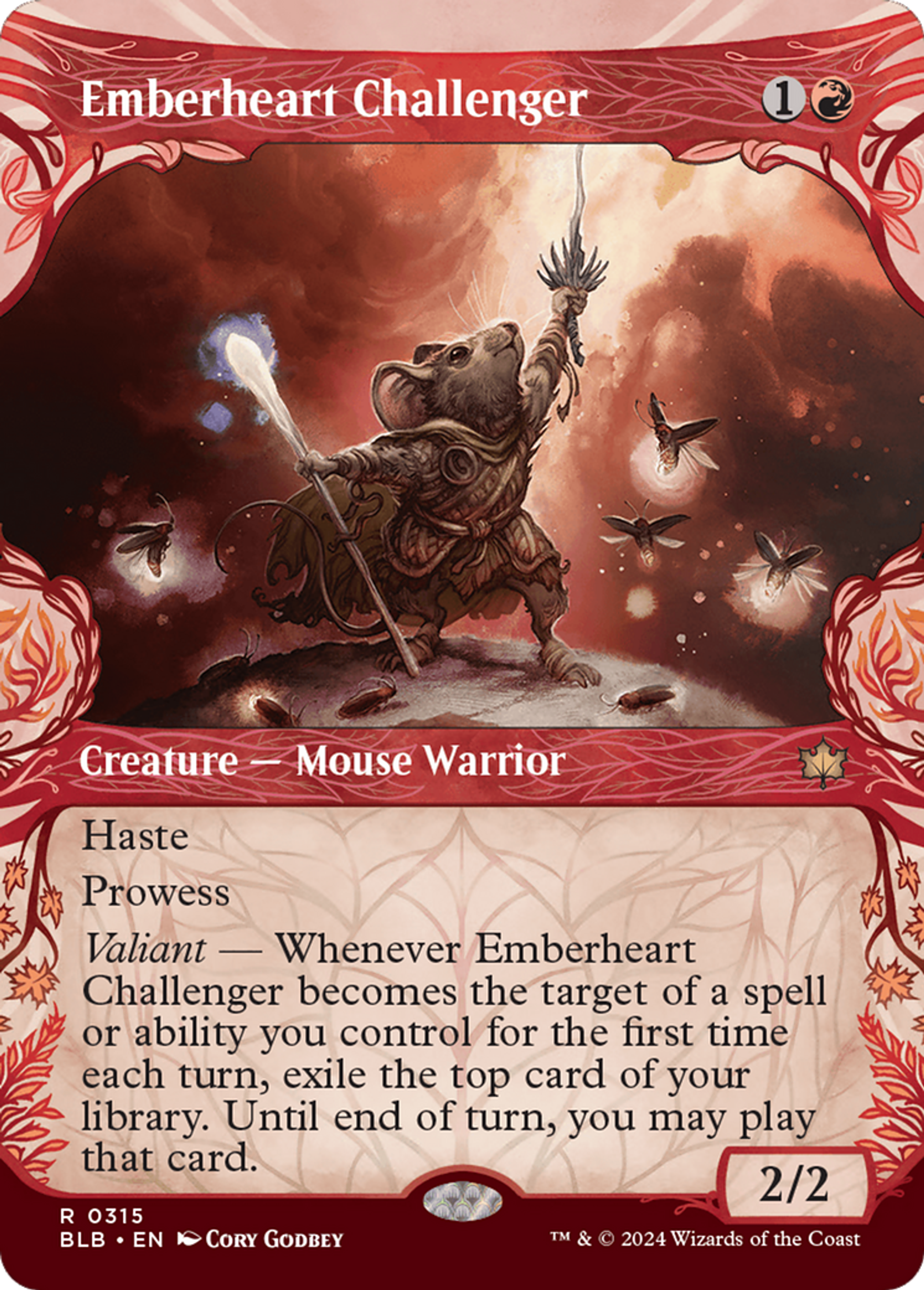 Emberheart Challenger — Bloomburrow — Magic: The Gathering