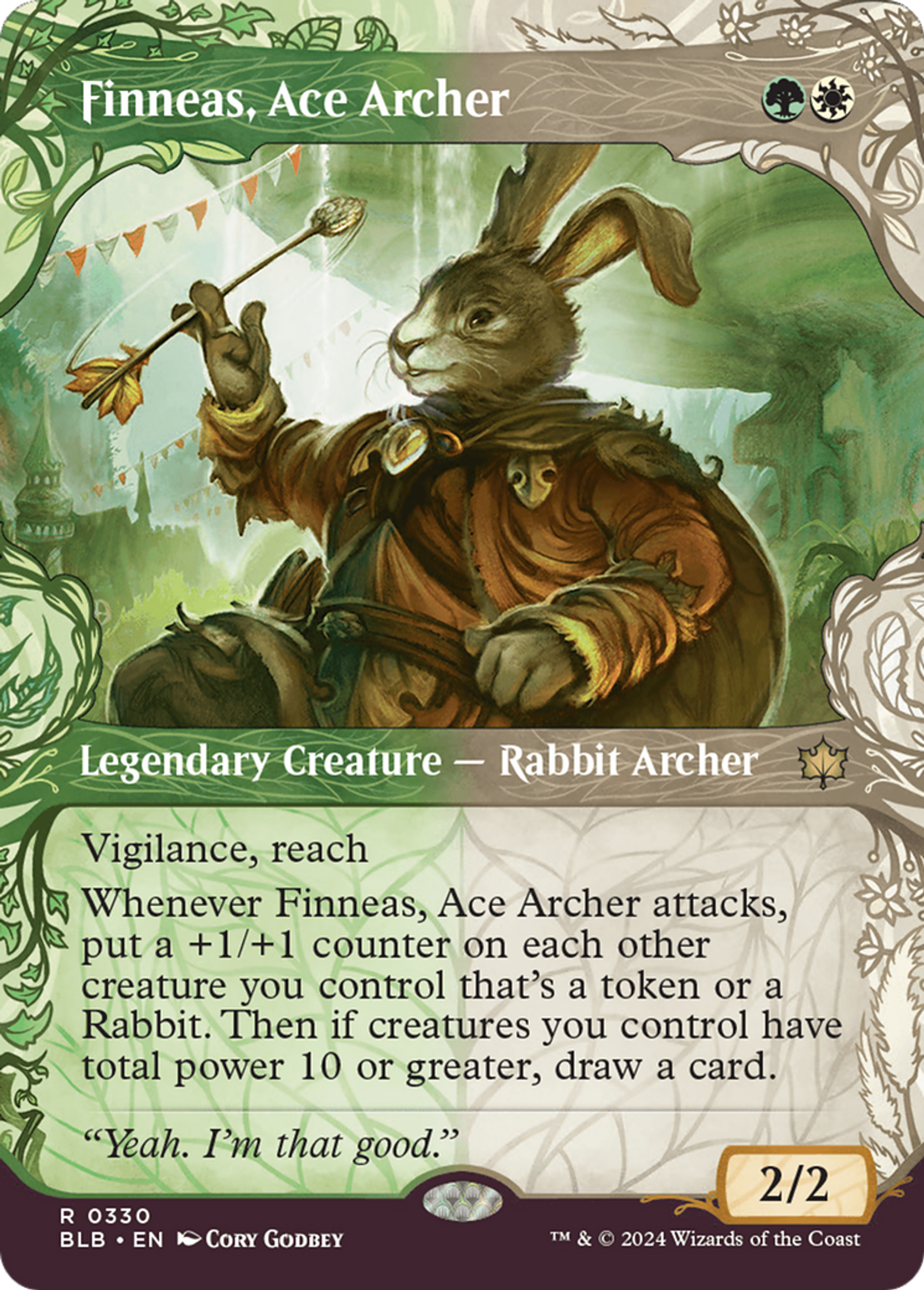 Finnéas, as de l'arc — Bloomburrow — Magic: The Gathering