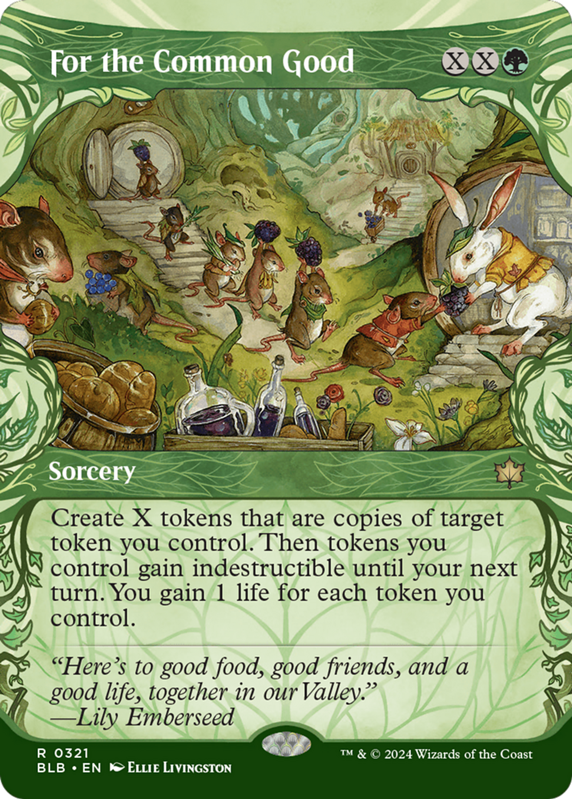 Pour le bien commun — Bloomburrow — Magic: The Gathering