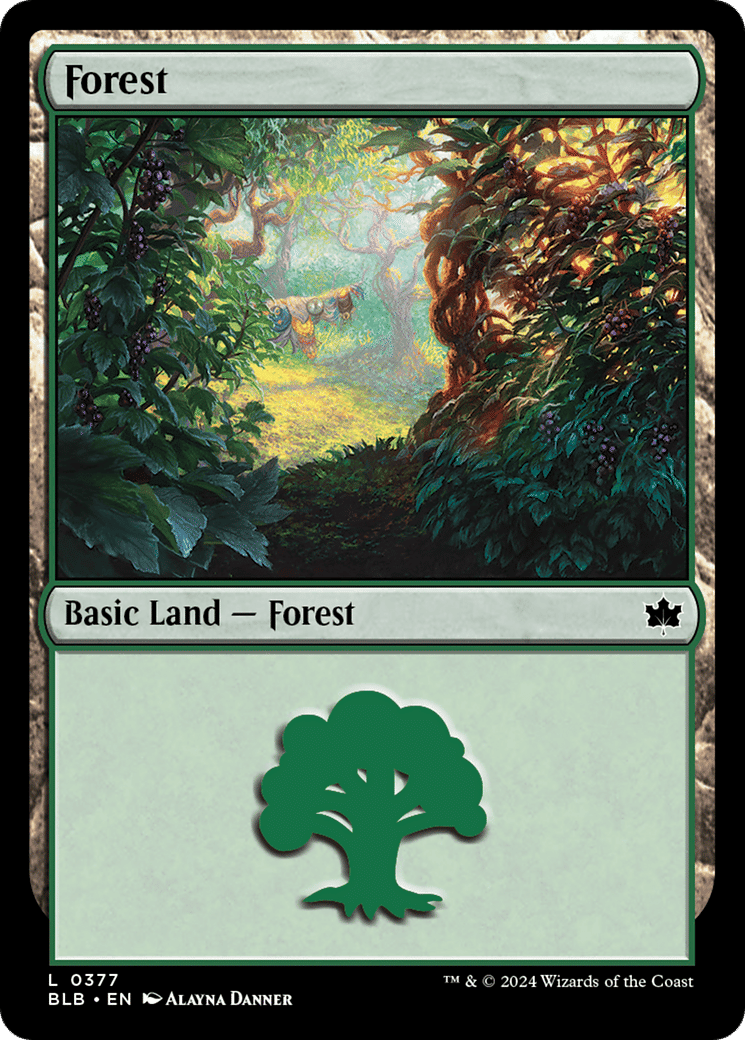 Forest — Bloomburrow — Magic: The Gathering