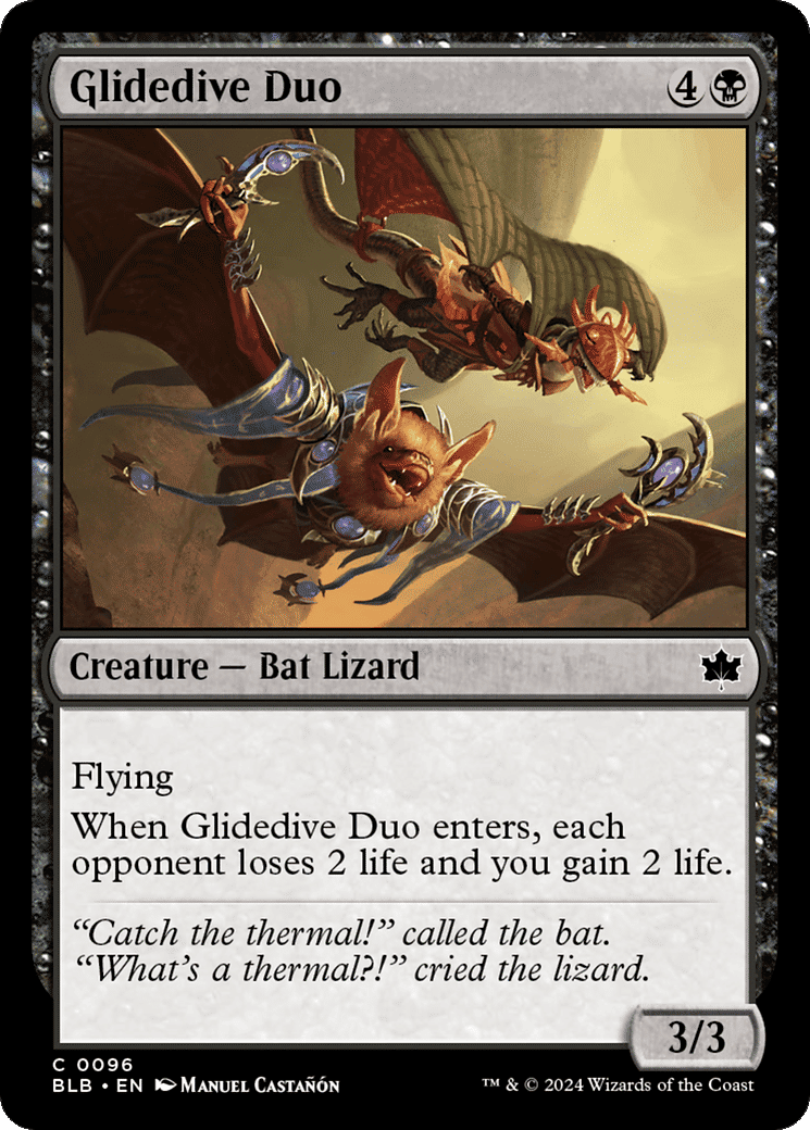 Glidedive Duo — Bloomburrow — Magic: The Gathering