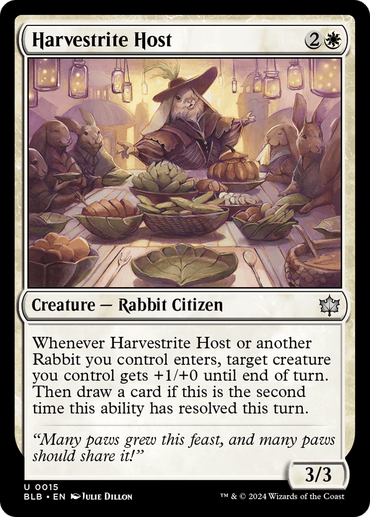 Harvestrite Host — Bloomburrow — Magic: The Gathering