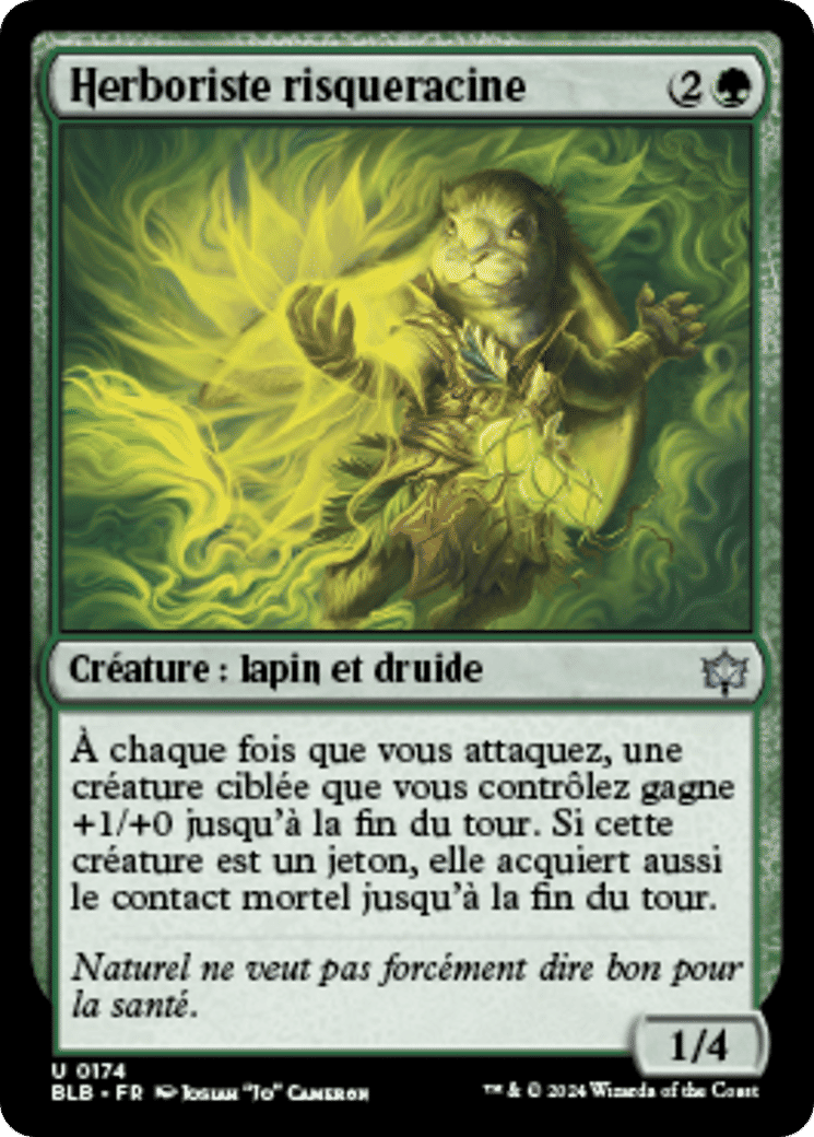 Herboriste risqueracine — Bloomburrow — Magic: The Gathering