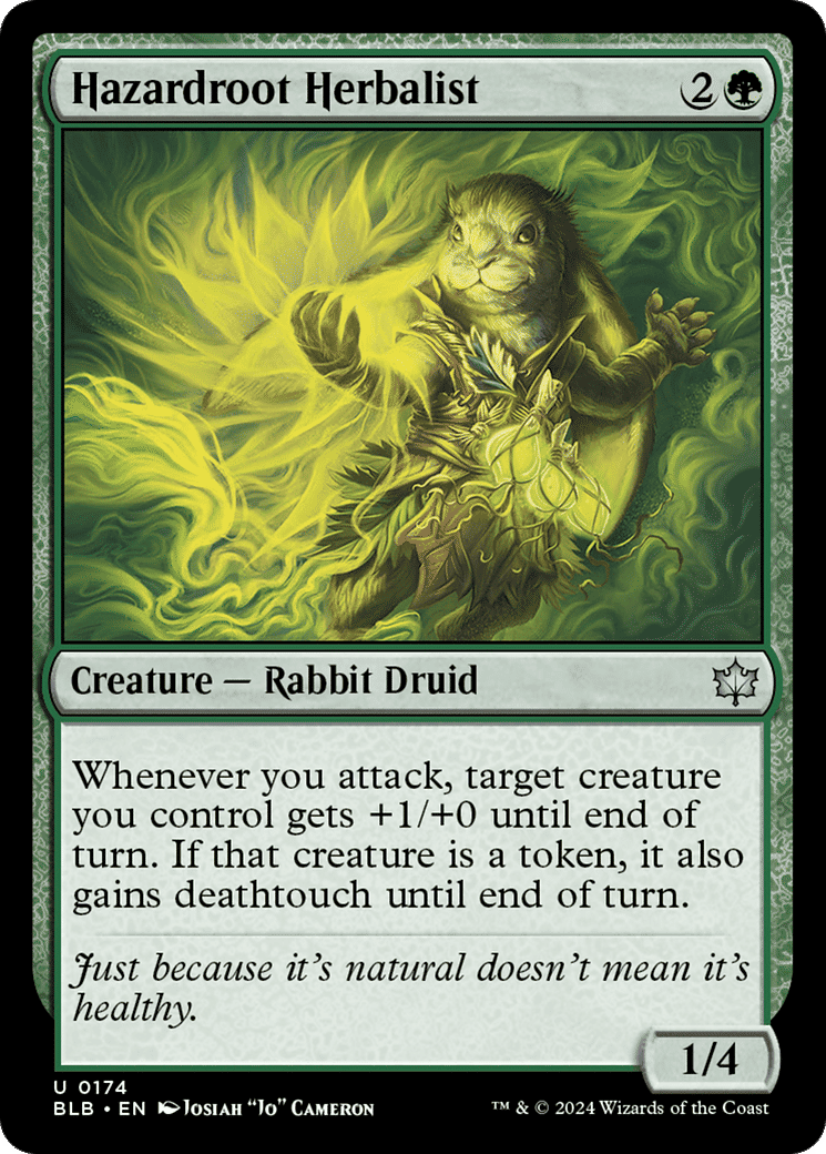 Hazardroot Herbalist — Bloomburrow — Magic: The Gathering