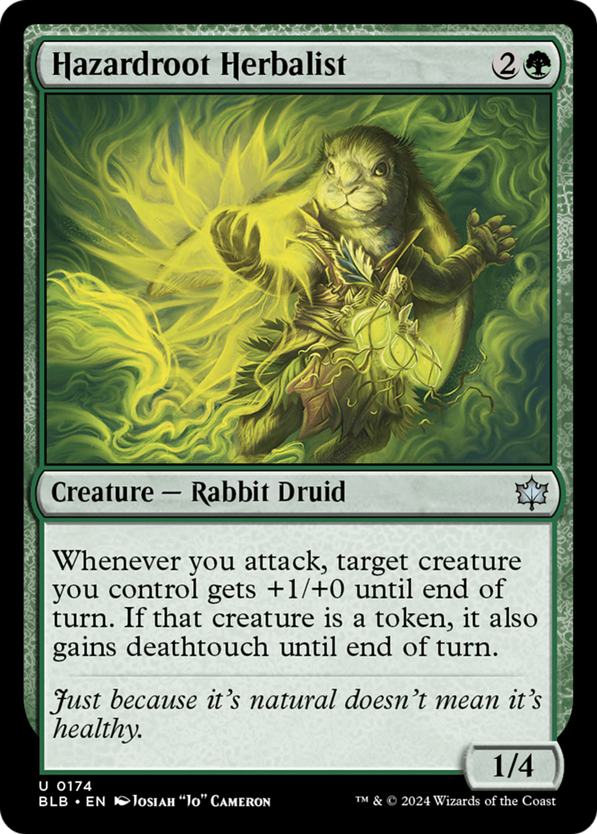 Hazardroot Herbalist — Bloomburrow — Magic: The Gathering