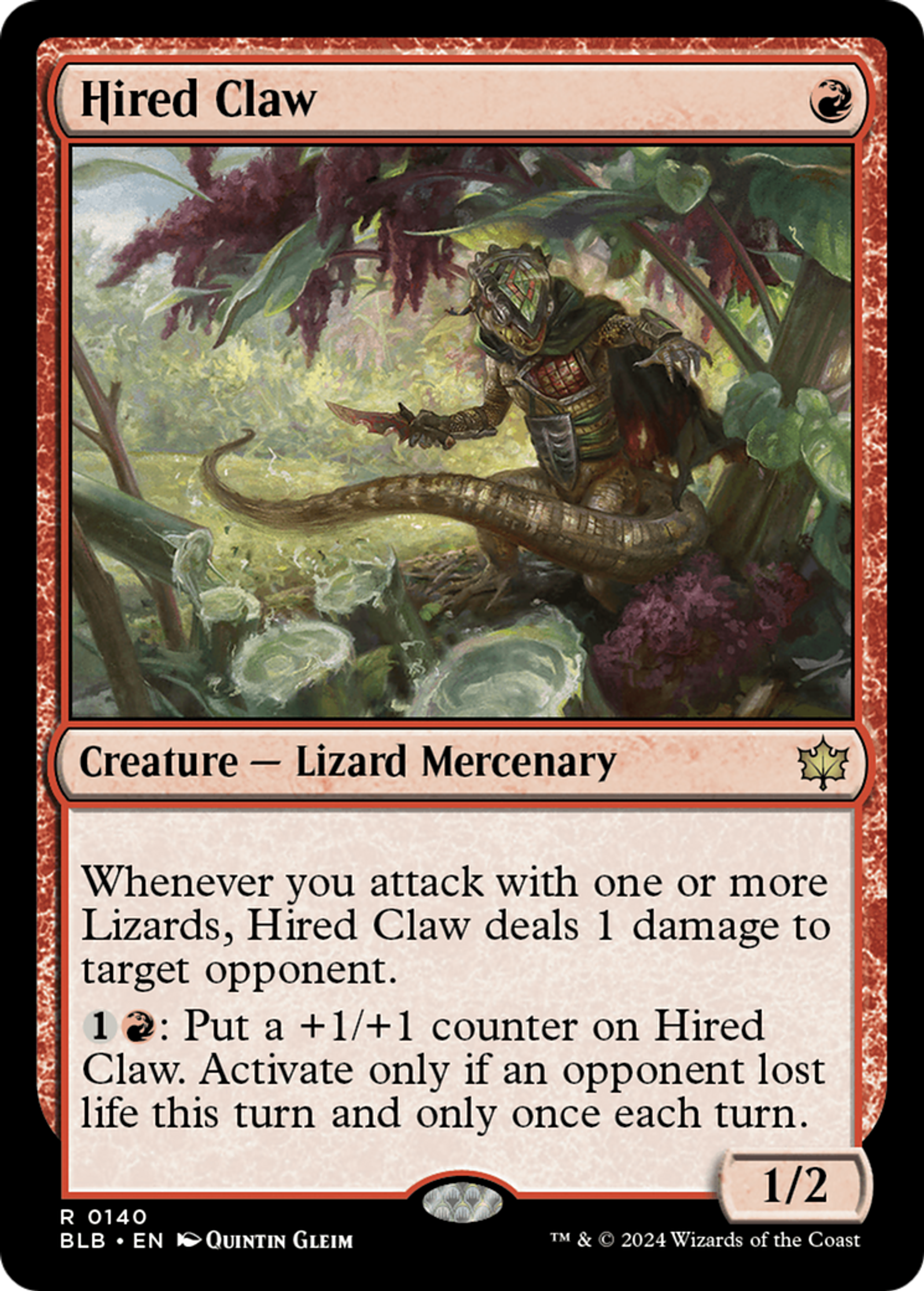 Griffeur à gages — Bloomburrow — Magic: The Gathering