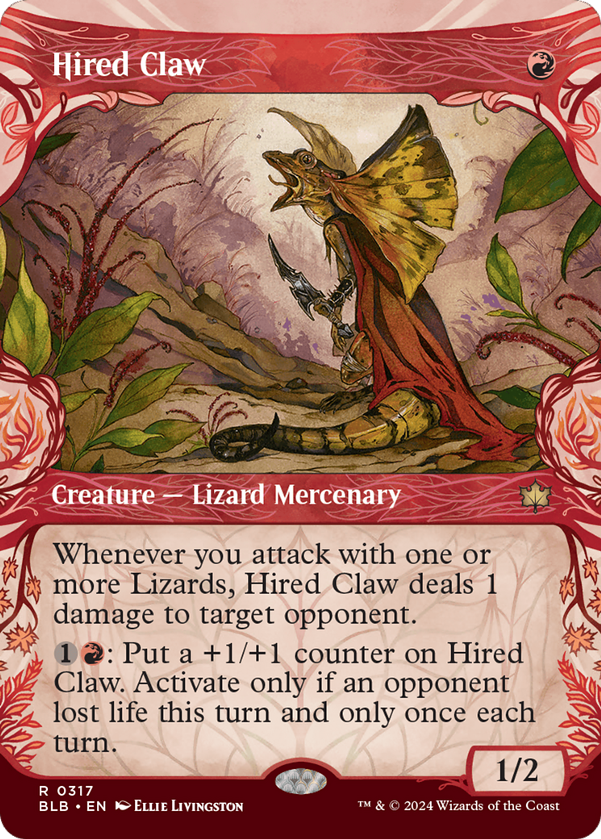 Hired Claw — Bloomburrow — Magic: The Gathering