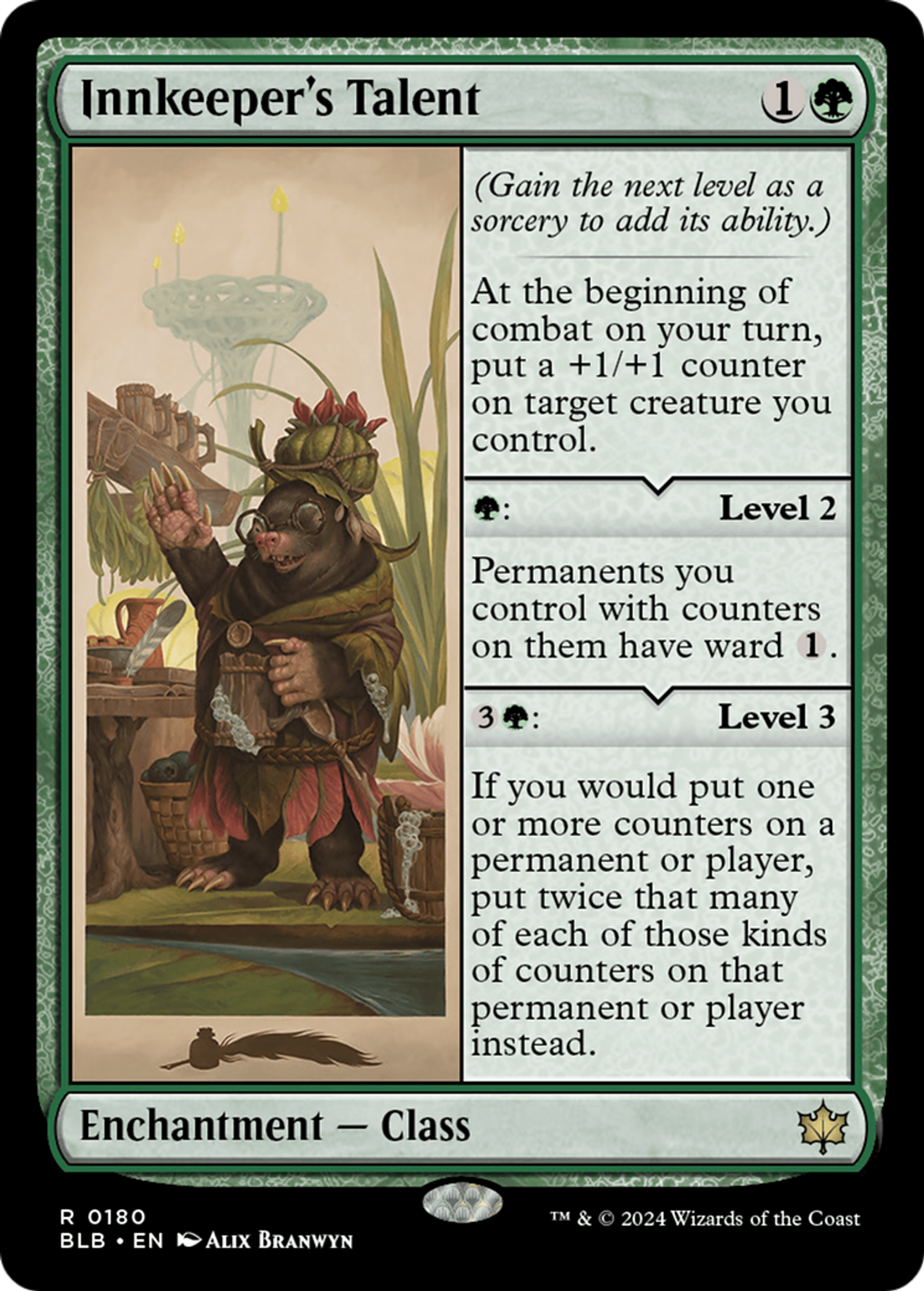 Innkeeper's Talent — Bloomburrow — Magic: The Gathering