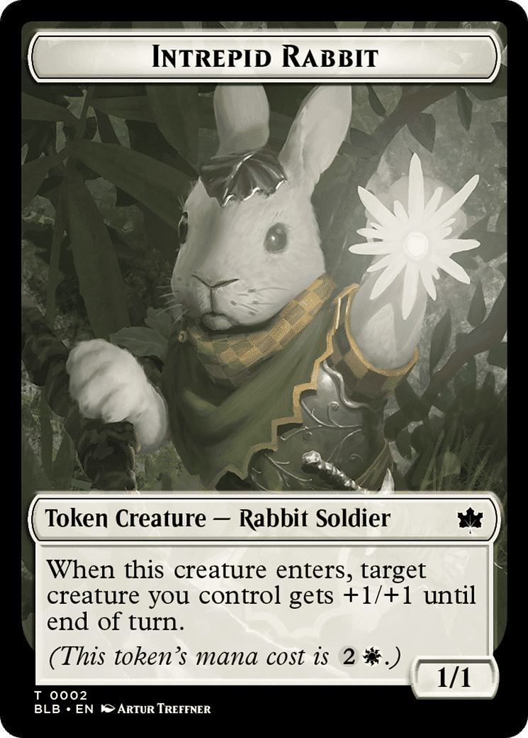Intrepid Rabbit — Bloomburrow — Magic: The Gathering
