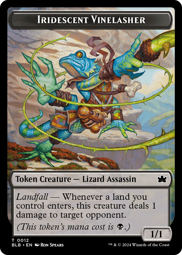 Iridescent Vinelasher — Bloomburrow — Magic: The Gathering