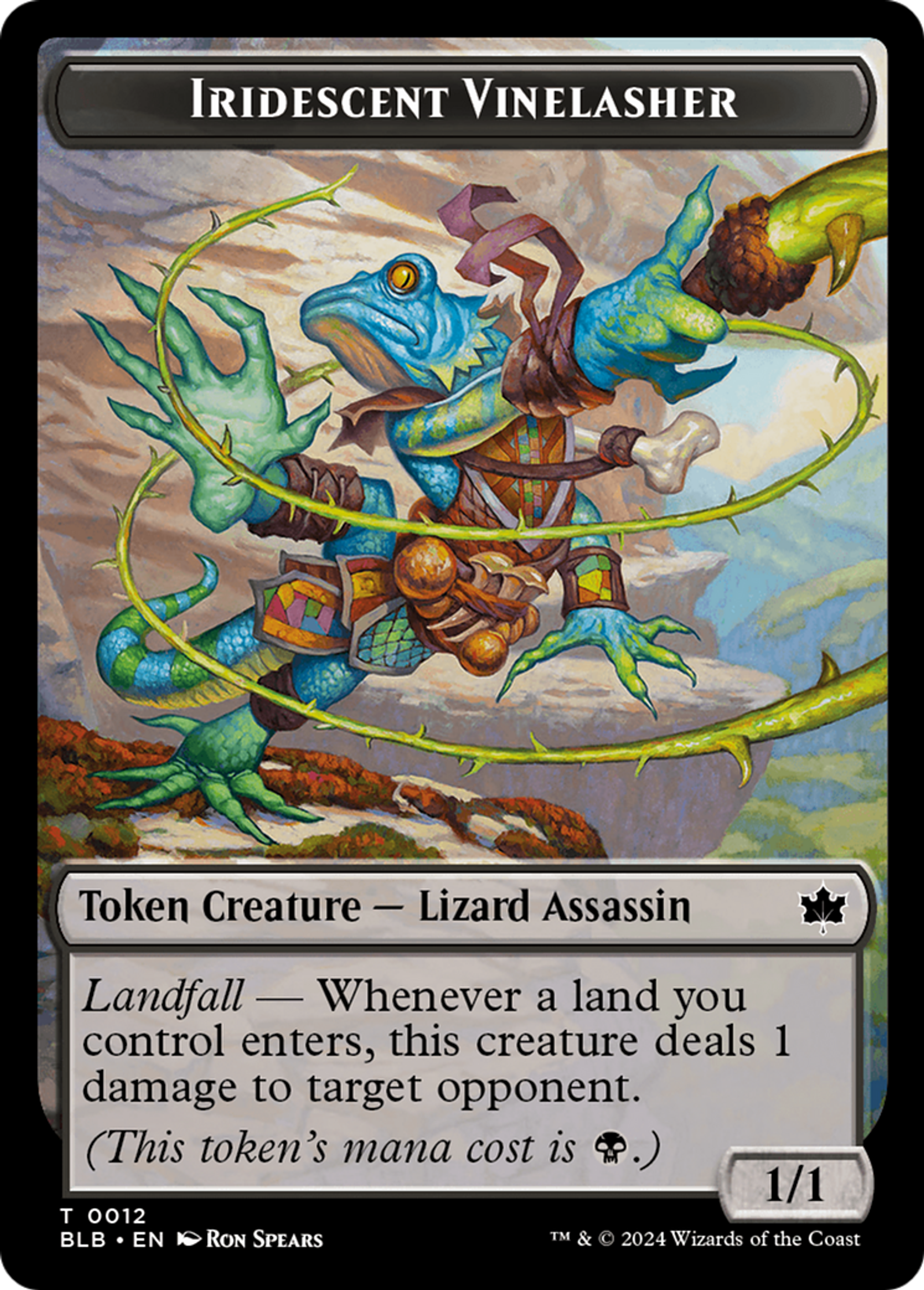Iridescent Vinelasher — Bloomburrow — Magic: The Gathering