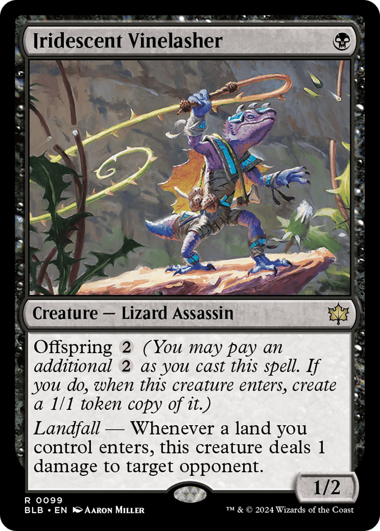 Iridescent Vinelasher — Bloomburrow — Magic: The Gathering