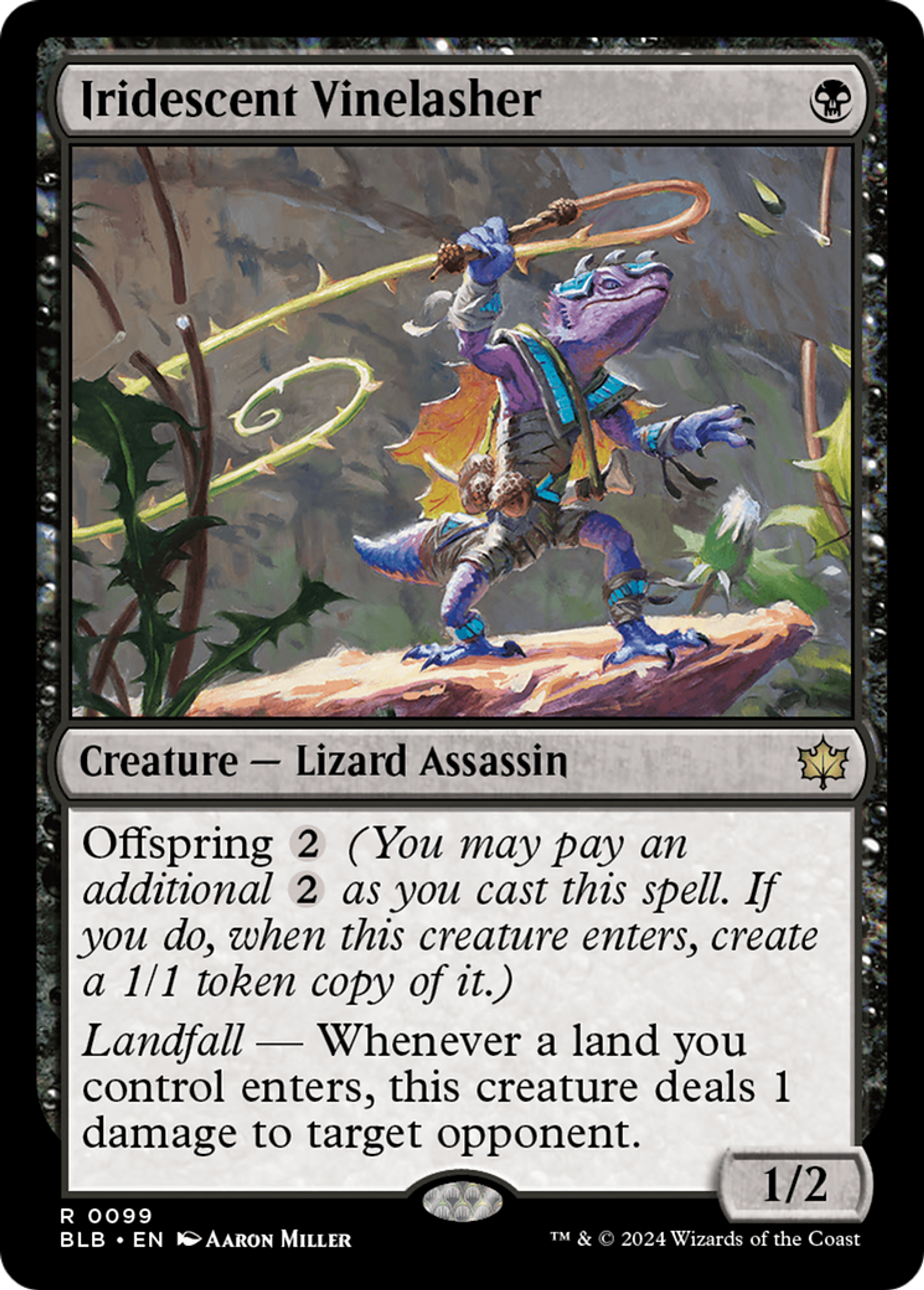 Iridescent Vinelasher — Bloomburrow — Magic: The Gathering
