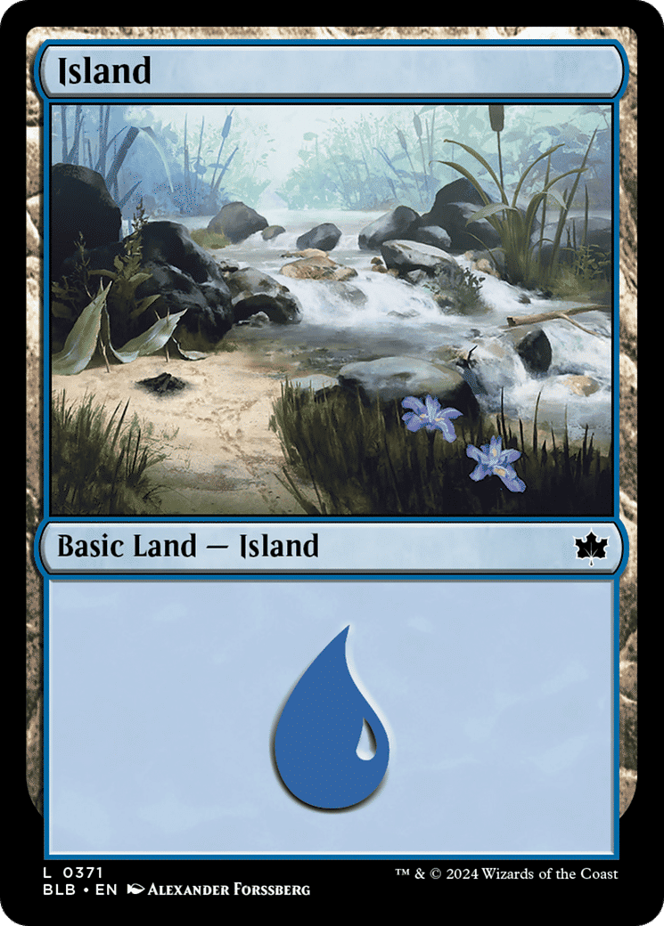 Island — Bloomburrow — Magic: The Gathering