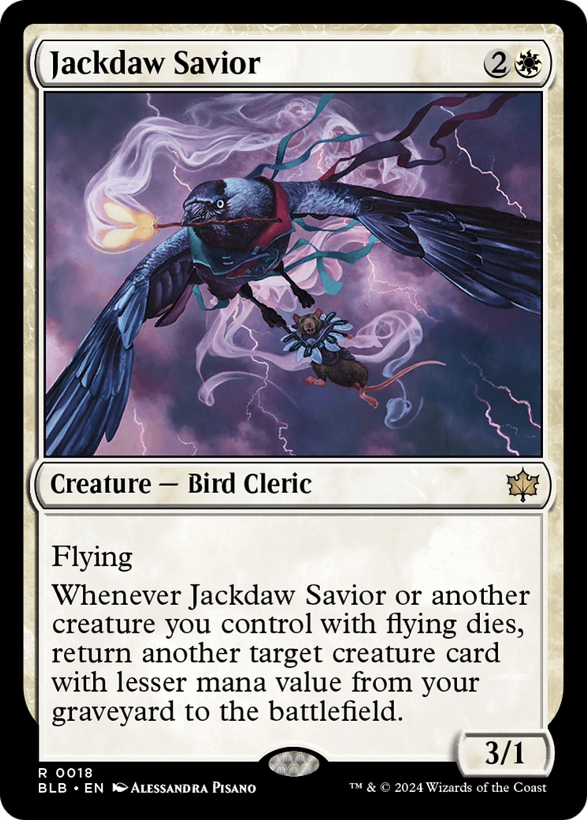 Sauveur choucas — Bloomburrow — Magic: The Gathering