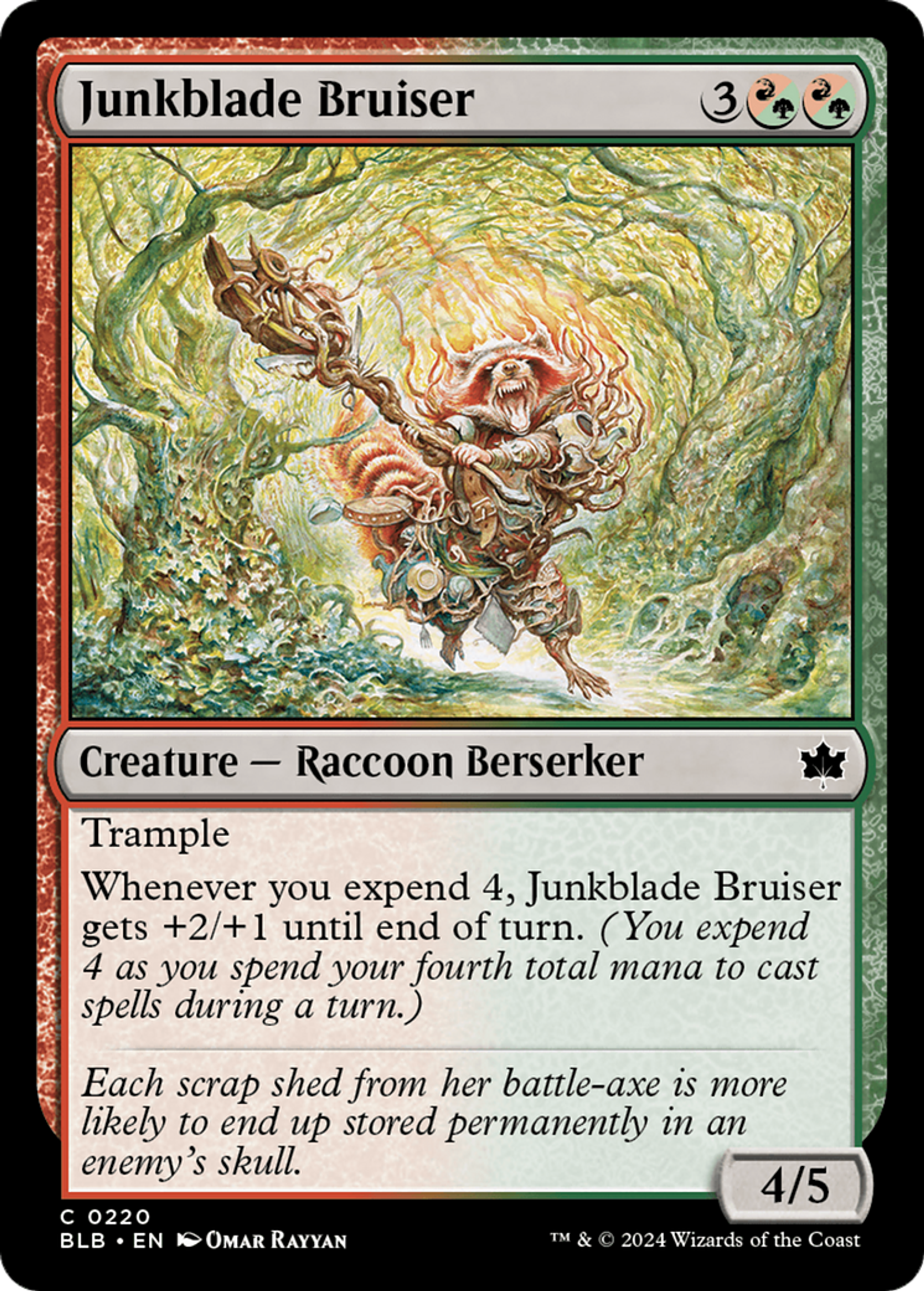 Junkblade Bruiser — Bloomburrow — Magic: The Gathering