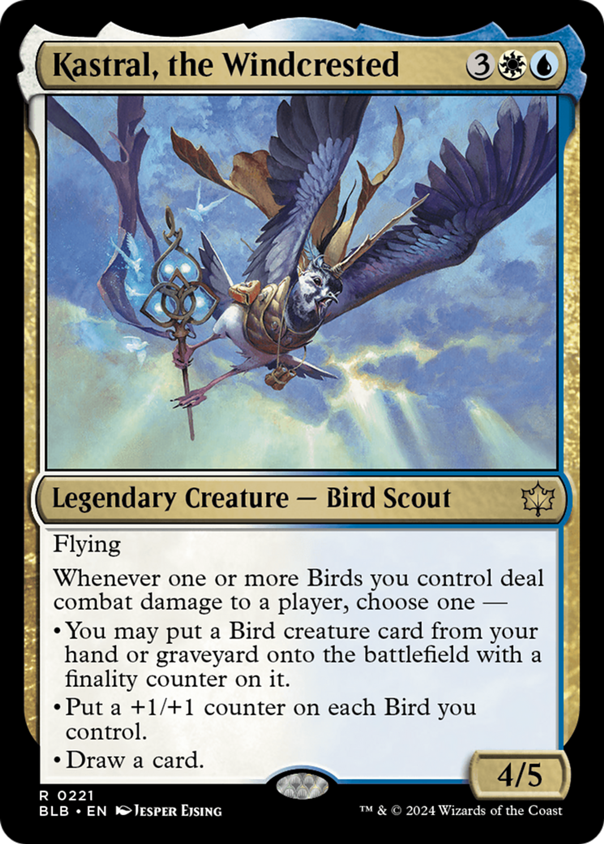 Kastral, huppée de vent — Bloomburrow — Magic: The Gathering
