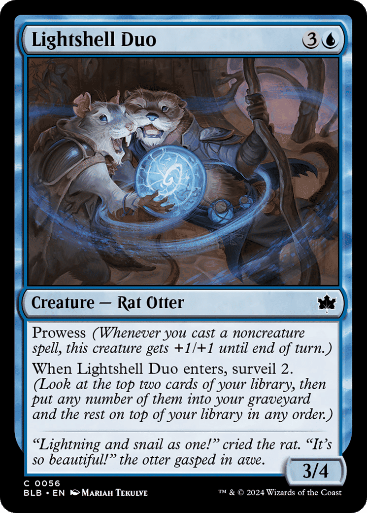Lightshell Duo — Bloomburrow — Magic: The Gathering