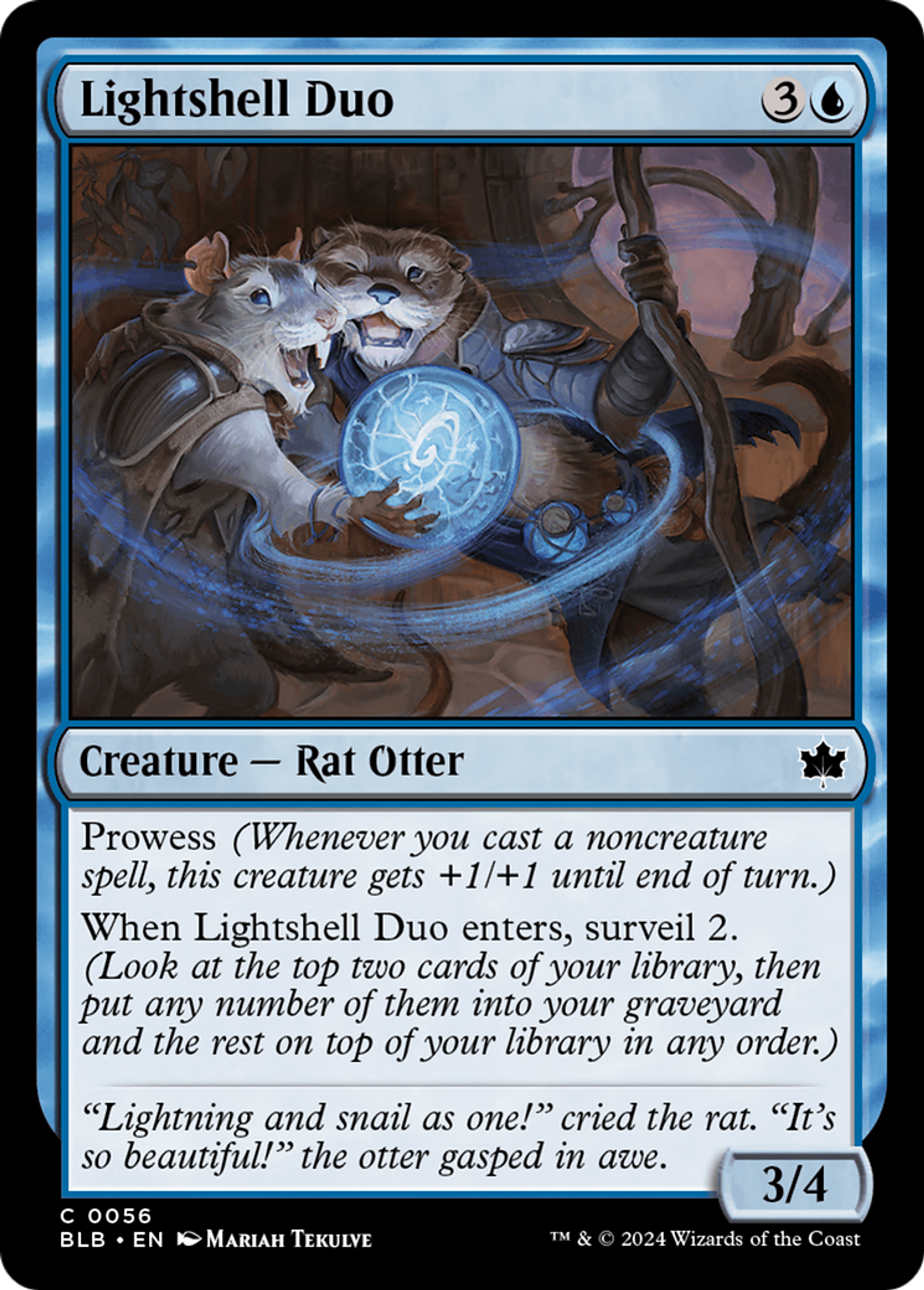 Lightshell Duo — Bloomburrow — Magic: The Gathering
