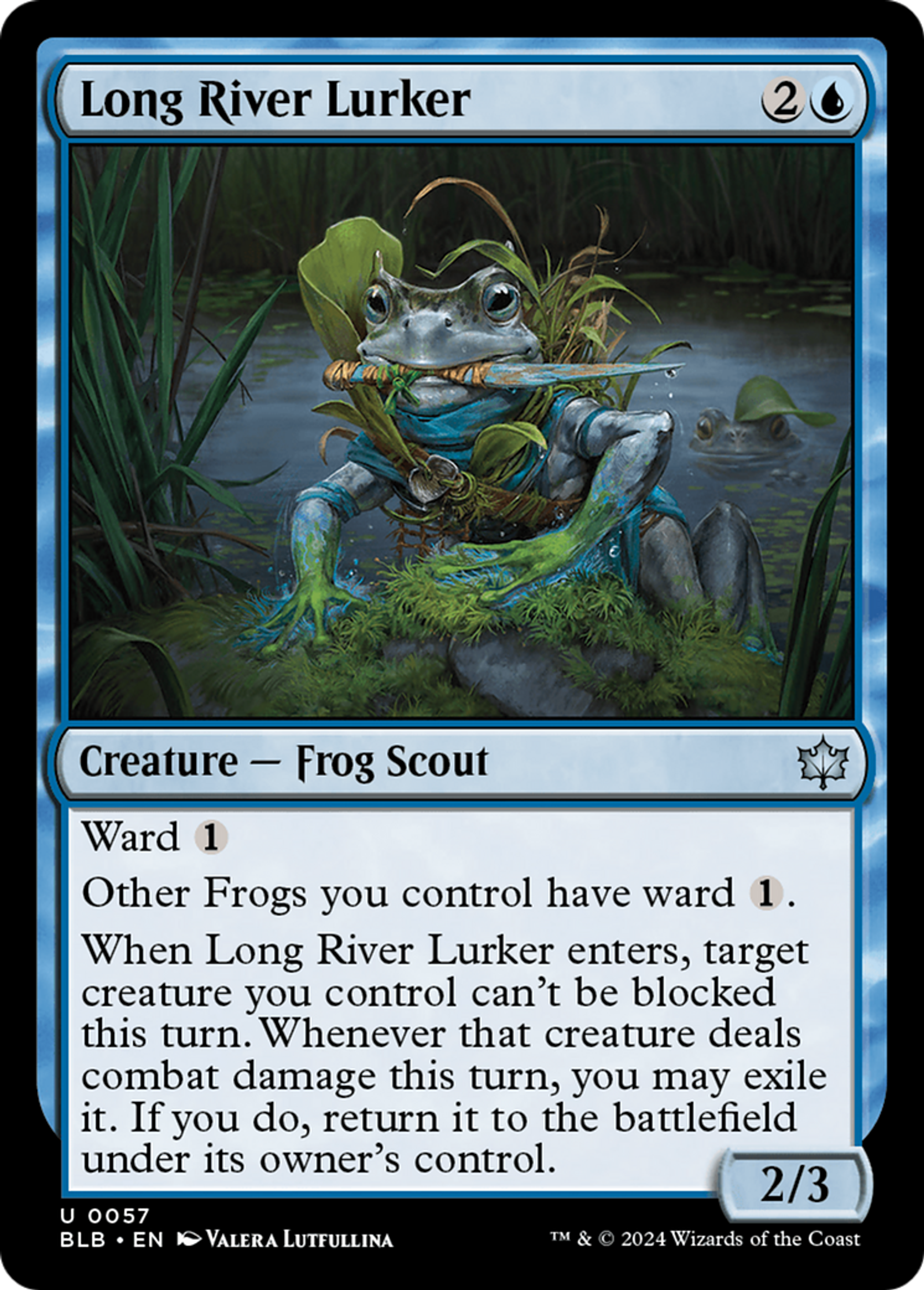 Long River Lurker — Bloomburrow — Magic: The Gathering