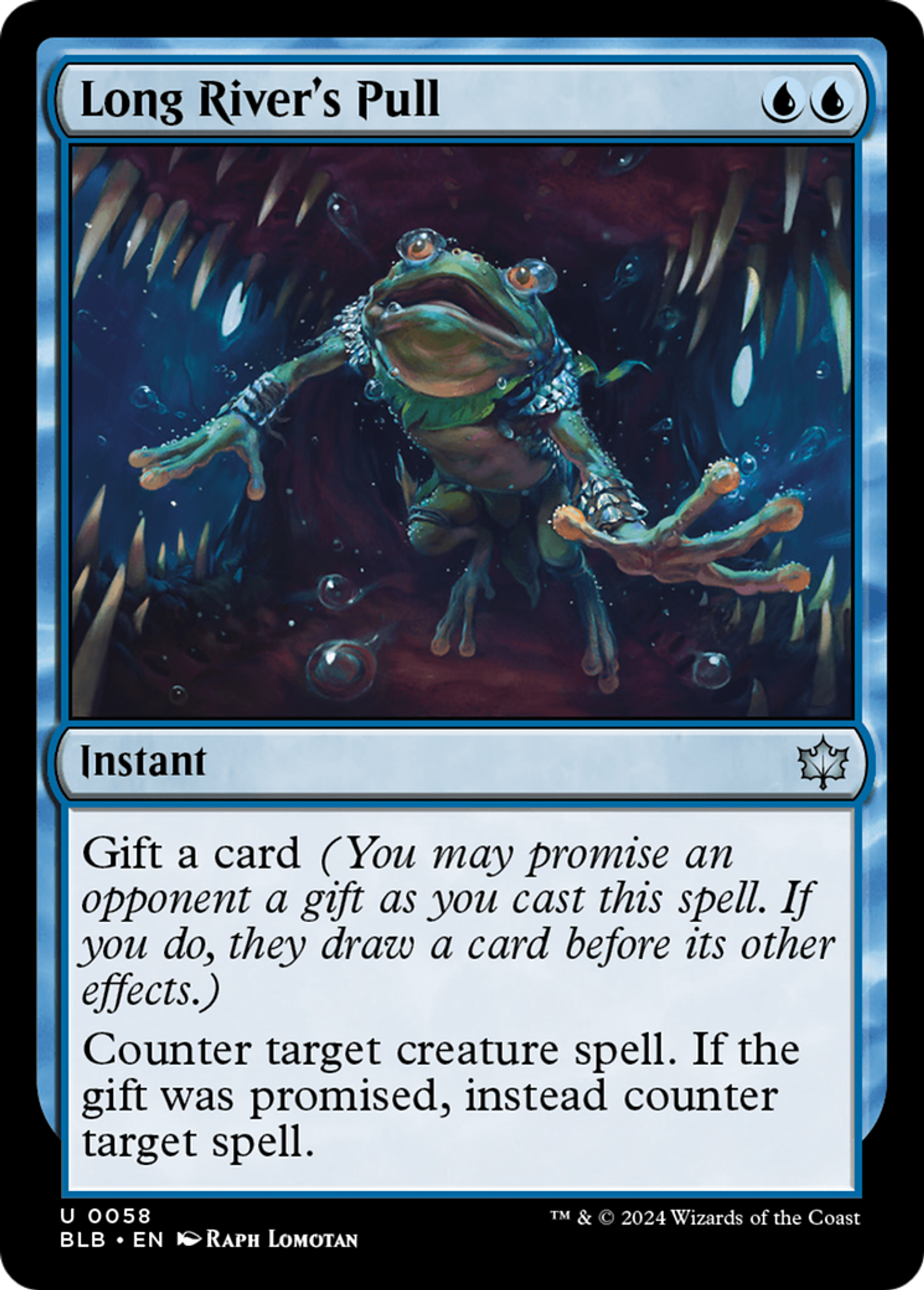 Attrait de Longue-Rivière — Bloomburrow — Magic: The Gathering