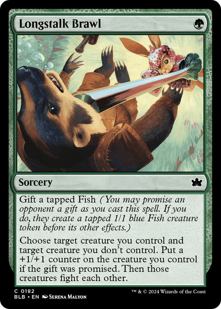Longstalk Brawl — Bloomburrow — Magic: The Gathering