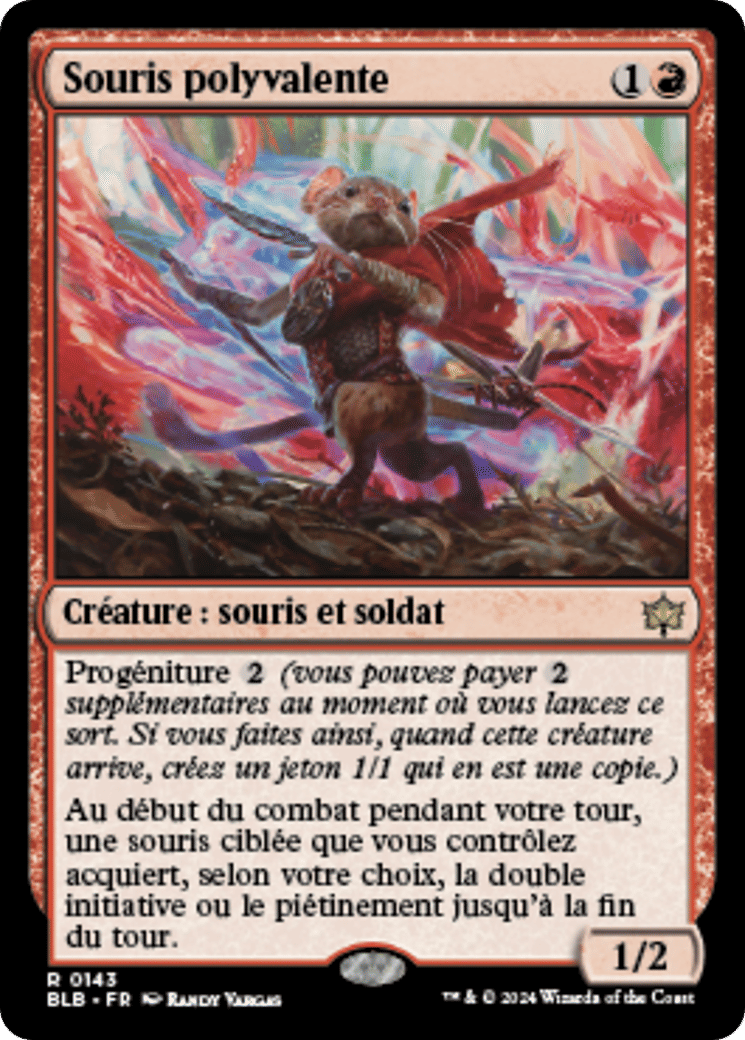 Souris polyvalente — Bloomburrow — Magic: The Gathering
