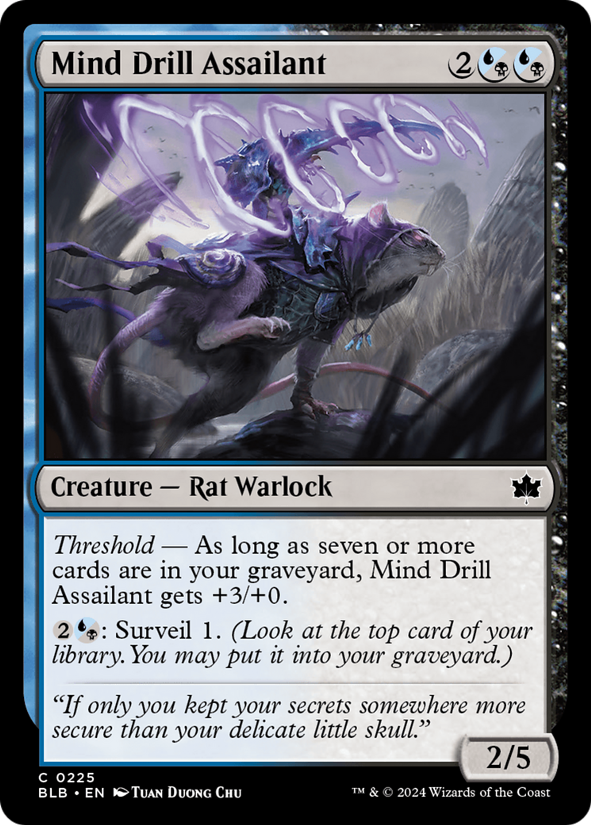 Mind Drill Assailant — Bloomburrow — Magic: The Gathering
