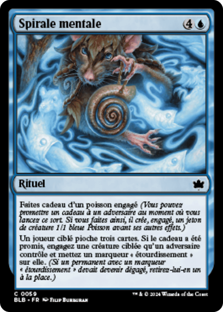 Spirale mentale — Bloomburrow — Magic: The Gathering