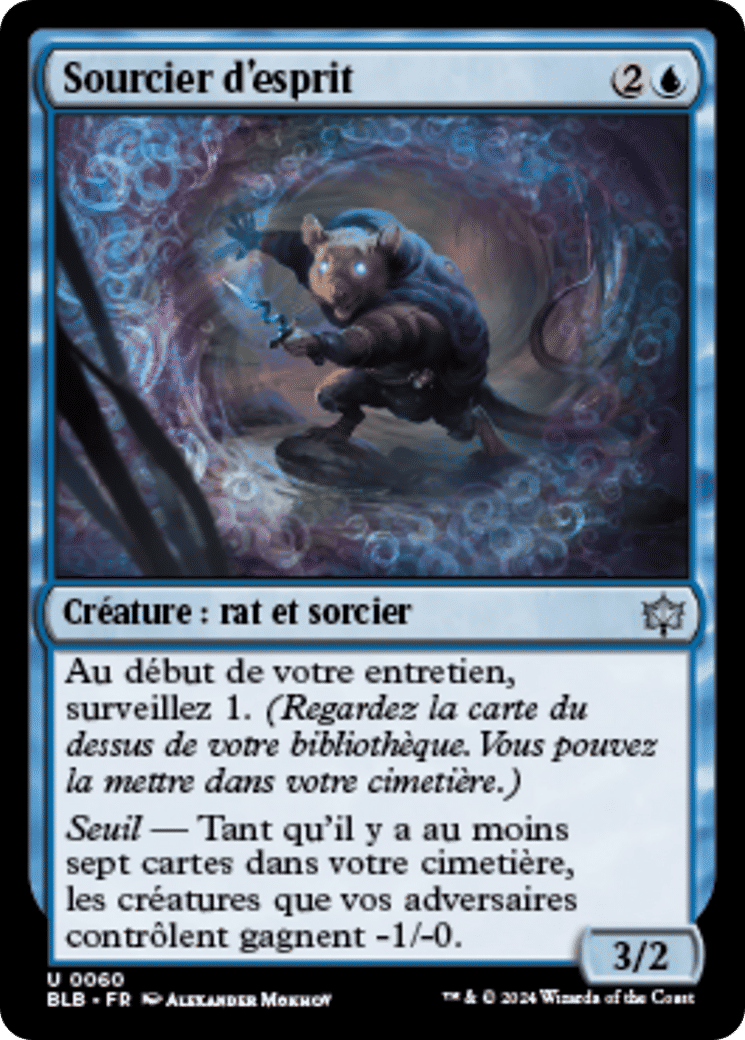 Sourcier d'esprit — Bloomburrow — Magic: The Gathering