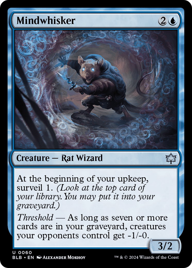Mindwhisker — Bloomburrow — Magic: The Gathering