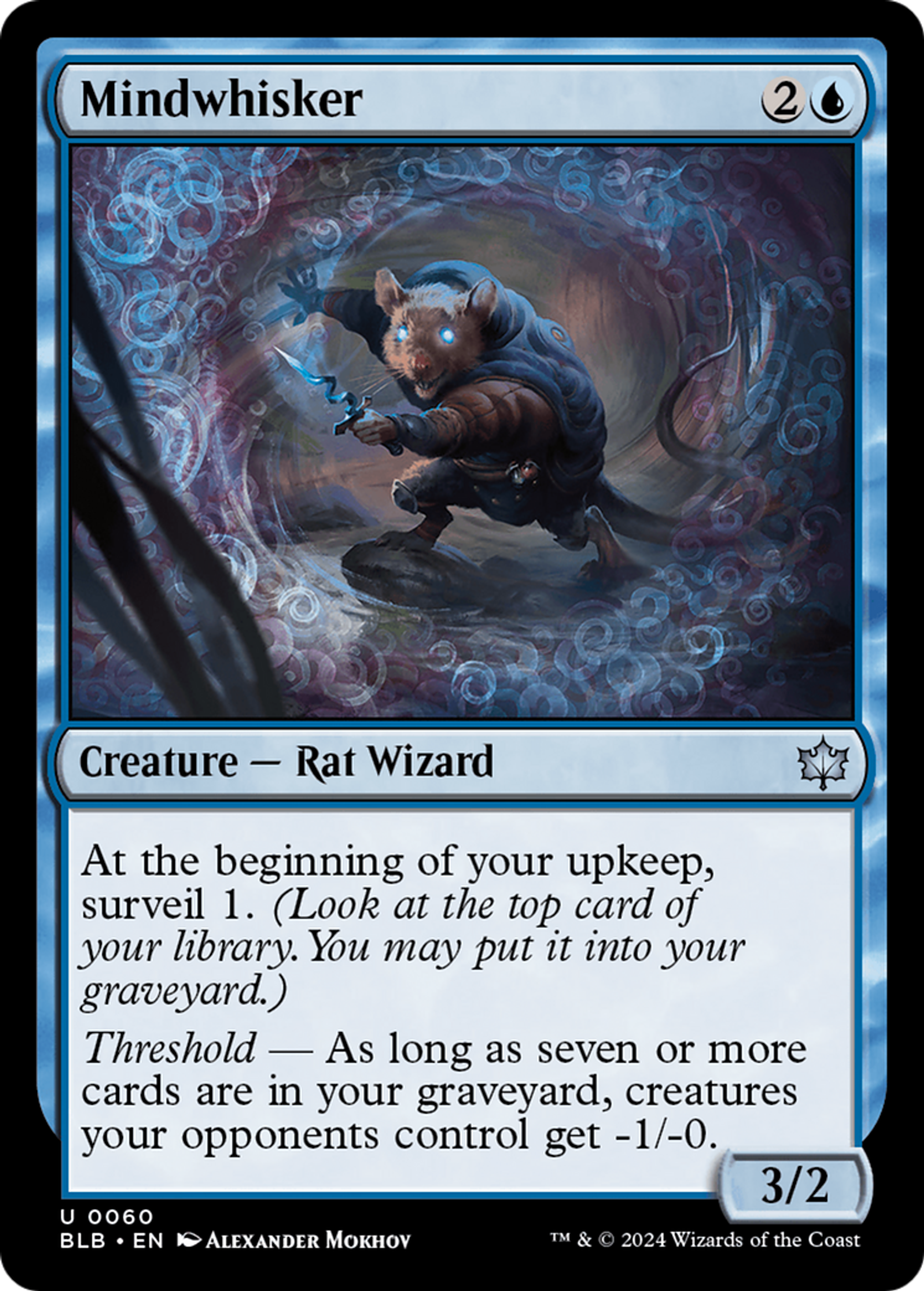 Mindwhisker — Bloomburrow — Magic: The Gathering