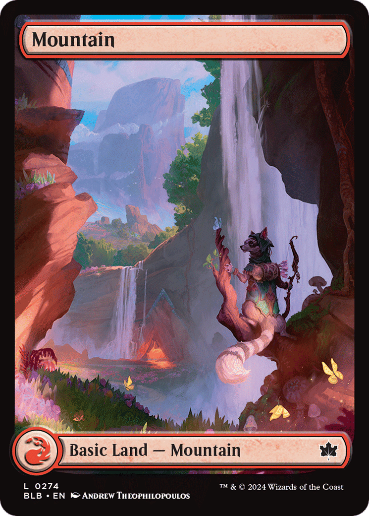 Mountain — Bloomburrow — Magic: The Gathering
