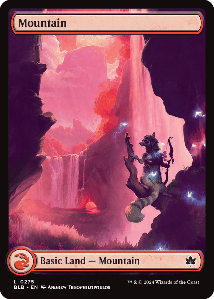 Mountain — Bloomburrow — Magic: The Gathering