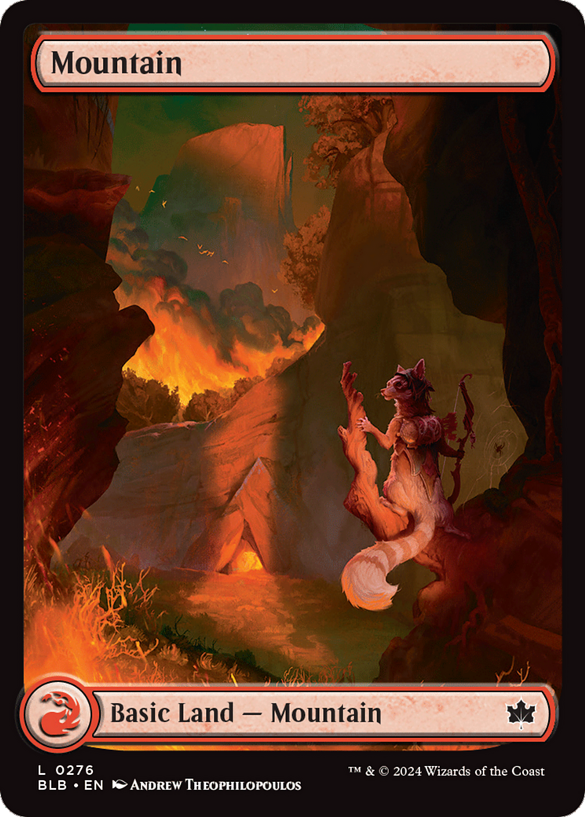 Mountain — Bloomburrow — Magic: The Gathering