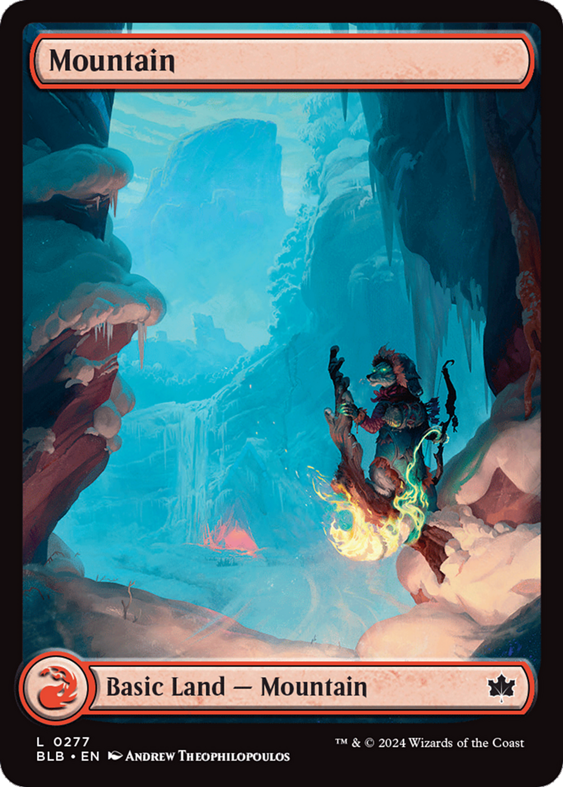 Mountain — Bloomburrow — Magic: The Gathering