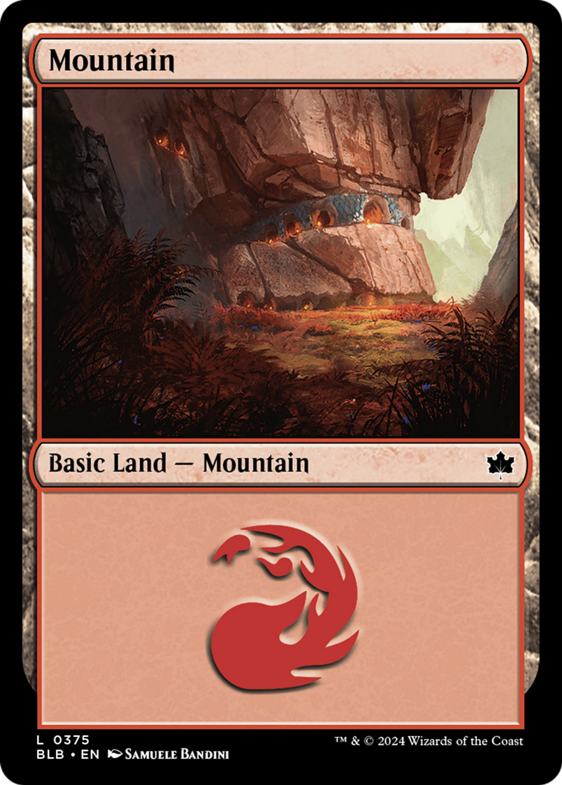 Mountain — Bloomburrow — Magic: The Gathering