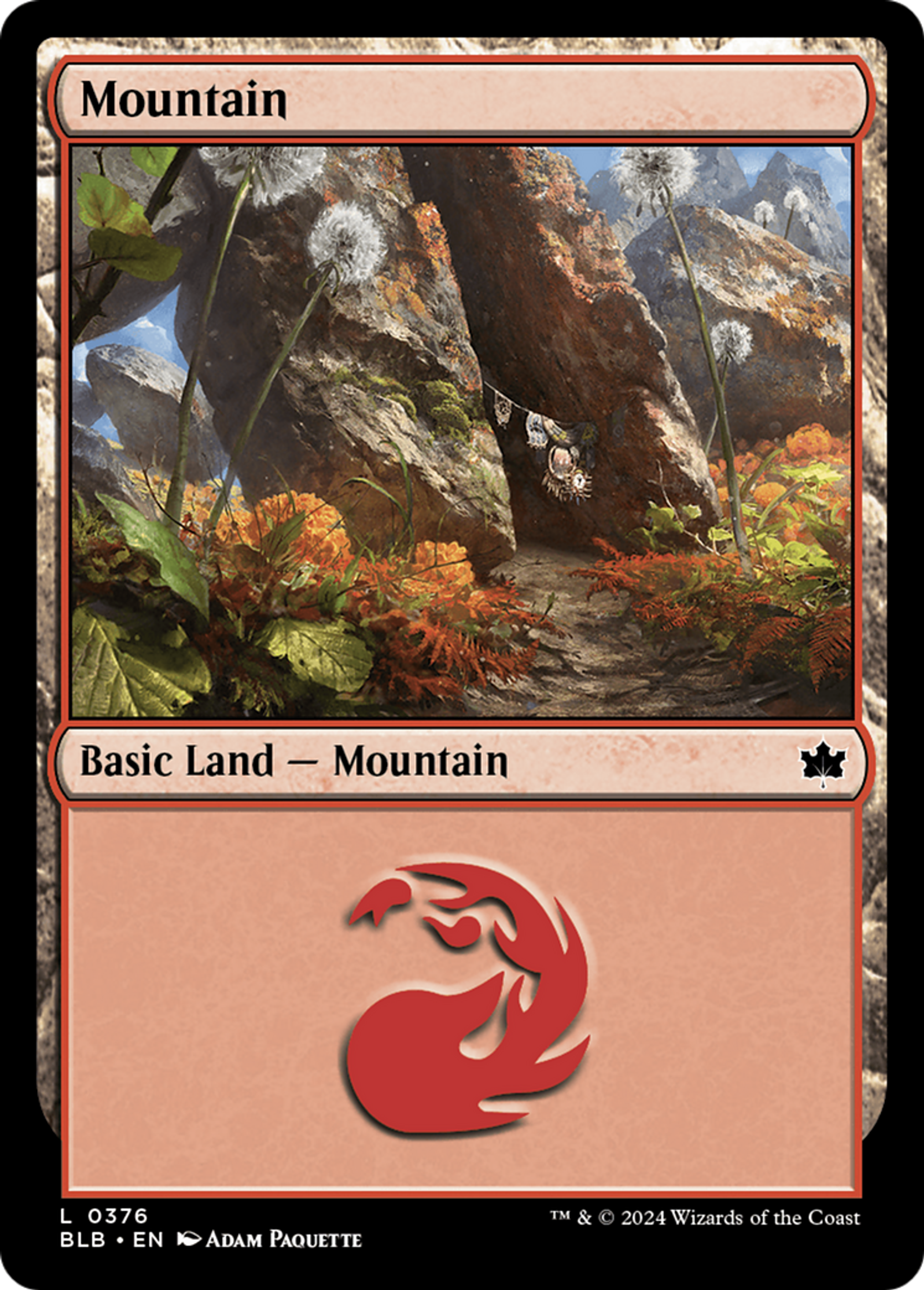 Montagne — Bloomburrow — Magic: The Gathering
