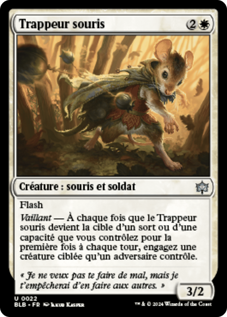 Trappeur souris — Bloomburrow — Magic: The Gathering