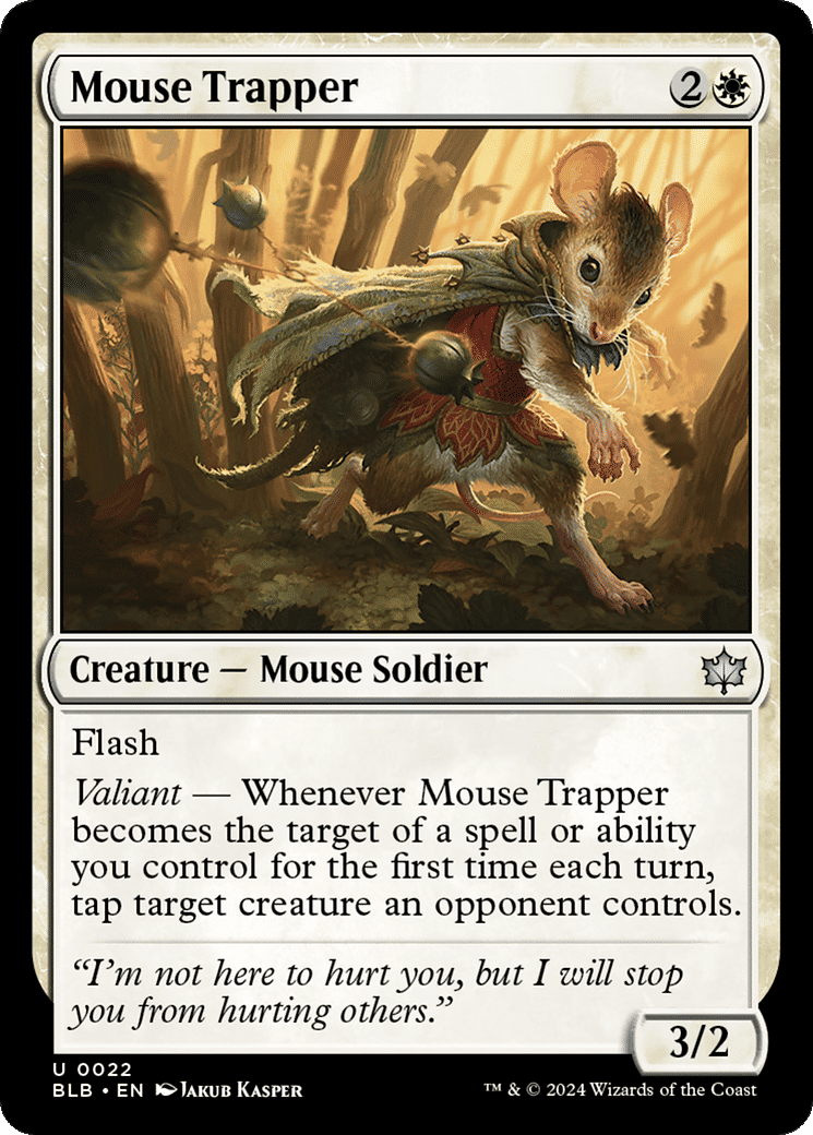 Mouse Trapper — Bloomburrow — Magic: The Gathering