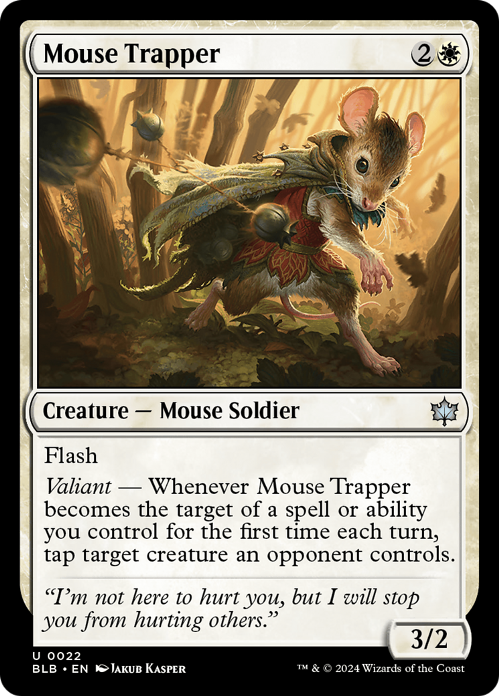 Trappeur souris — Bloomburrow — Magic: The Gathering