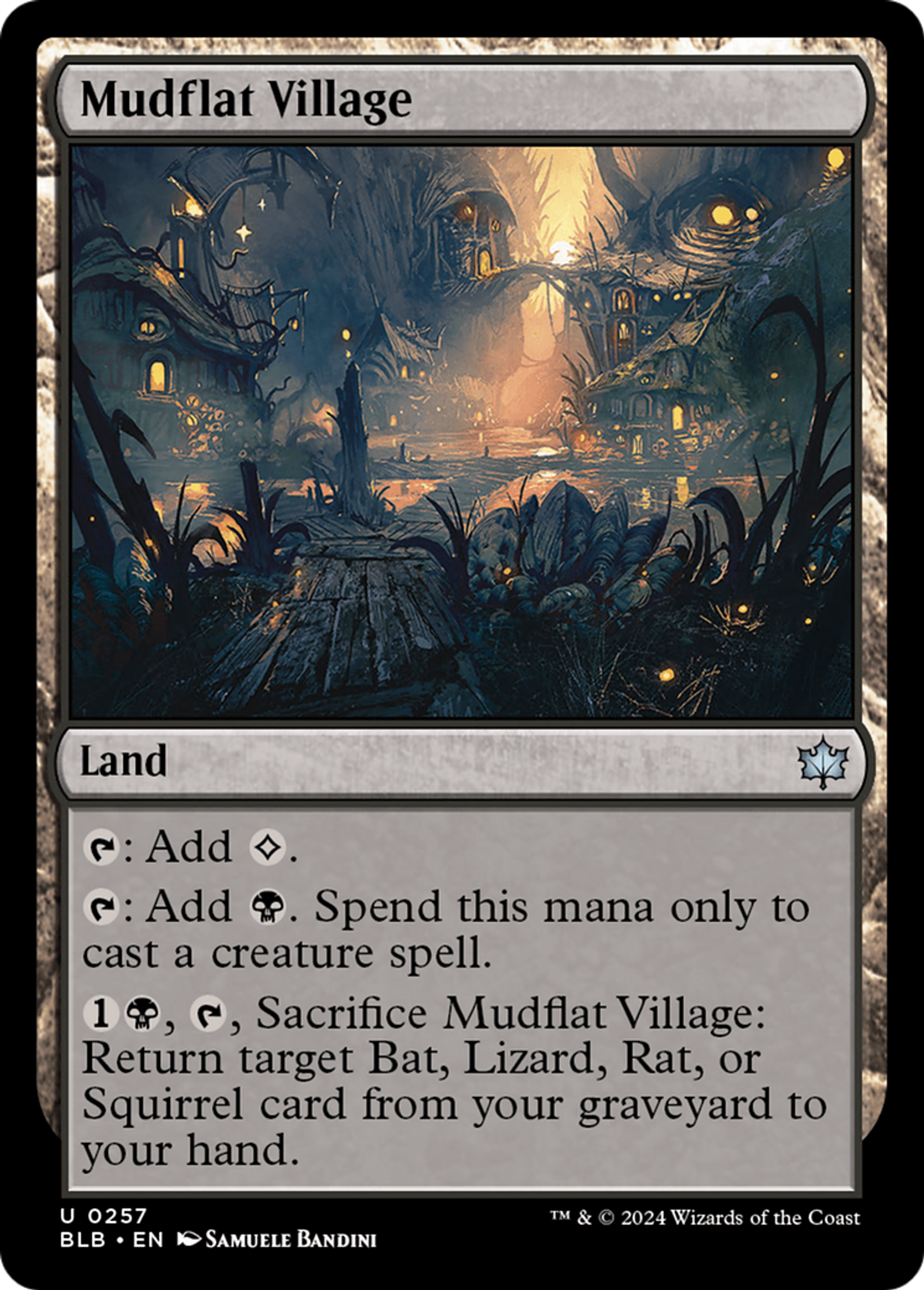 Village de Planeboue — Bloomburrow — Magic: The Gathering