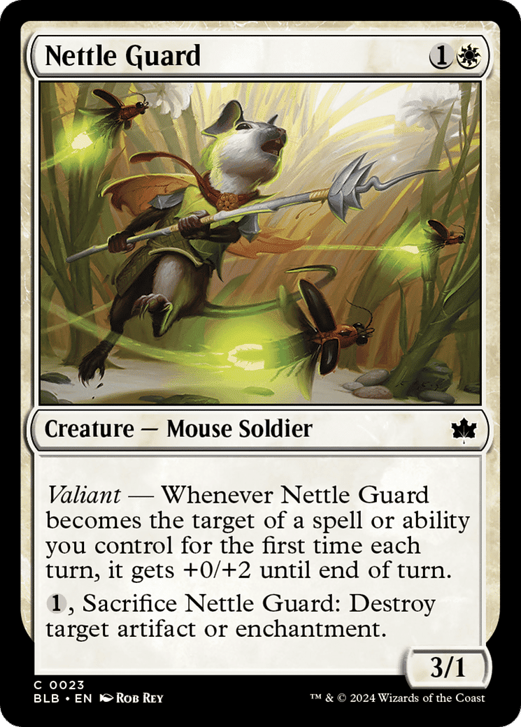 Nettle Guard — Bloomburrow — Magic: The Gathering